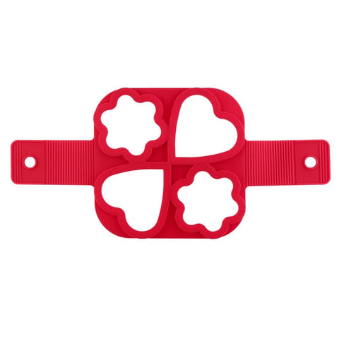 Image of 4 Cavity Pancakes Maker Fantastic Fast & Easy Way to Make Perfect cooking tool Silicone Pancake Mold Pastry Tools New arrival