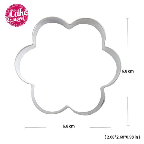 Image of Christmas Cookie Cutters Stainless Steel Cute Animal Candy Shape Biscuit Mold DIY Fondant Pastry Decorating Baking Cooking Tools