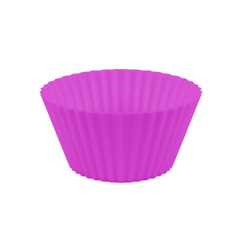 Image of 1pc DIY Round Shaped Silicone Cake Baking Molds Cake Mold Silicone Cupcake Cup Cooking Tools