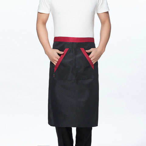 Image of Chef Jacket Short Sleeve Food Service Cooking Uniform Restaurant Kitchen Hotel Barbershop Sushi Costume Cafe Bakery Work Clothes